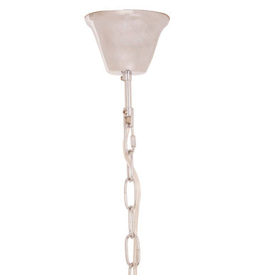 6 Light Chrome Chain Chandelier | Lerici