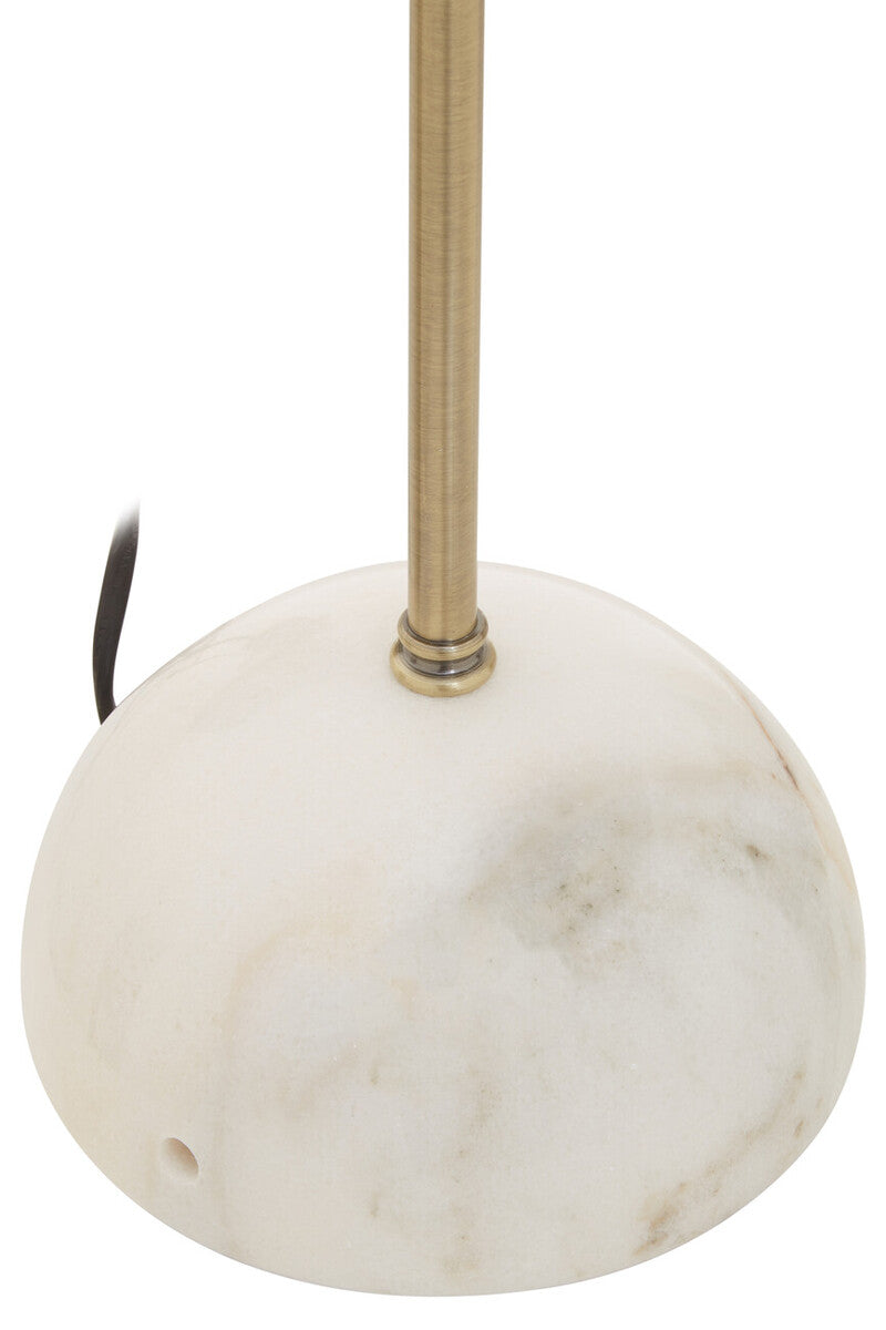 Murdoch Brass Finish Table Lamp with Marble Base