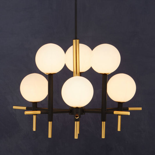 Six Bulb Pendant Light | Grosvenor