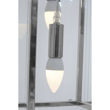 Five Bulb Glass Pendant Light | Claridge