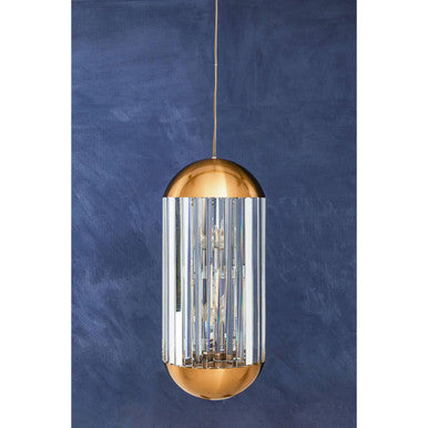 Bronze Finish 6 Bulb Pendant Light | Kensington Townhouse