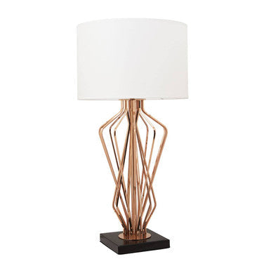 White Shade Table Lamp | Kensington Townhouse