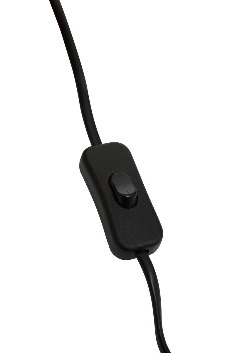 Nadia White Fabric Shade Table Lamp