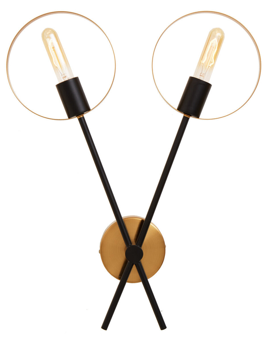 Two Bulb Ring Wall Light | Trieste