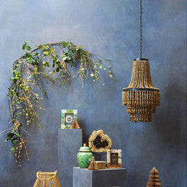Lapiz Wood Chandelier