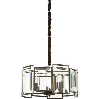 Black 6 Light Chandelier | Babylon