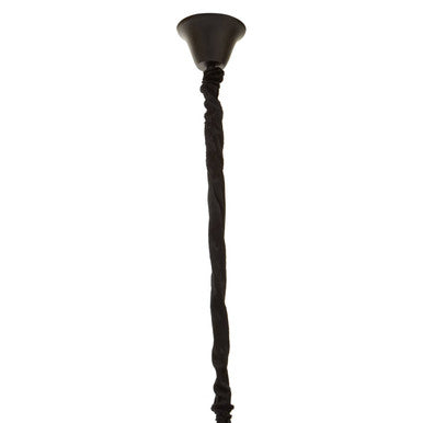 Black Medium 6 Light Chandelier | Babylon