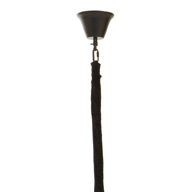 Black Crystal 6 Light Pendant Light | Babylon