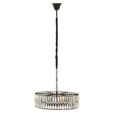 6 Bulb Crystal Chandelier | Babylon