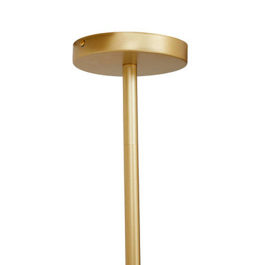Gold Finish 6 Arm Statement Pendant Light | Abira