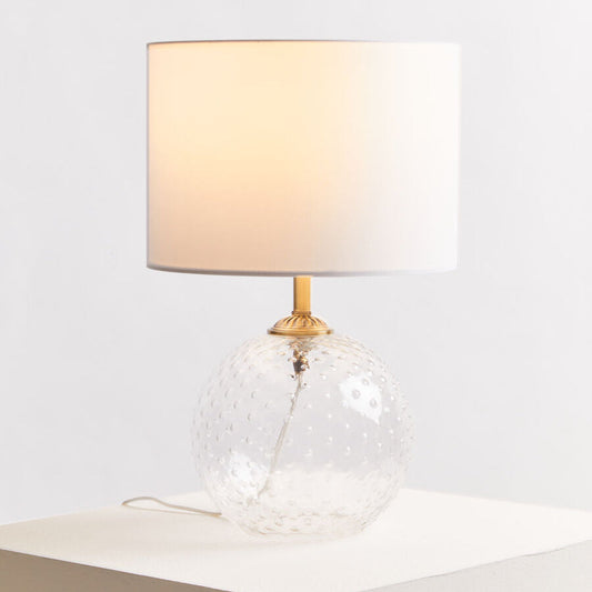 Noa Clear Glass Table Lamp