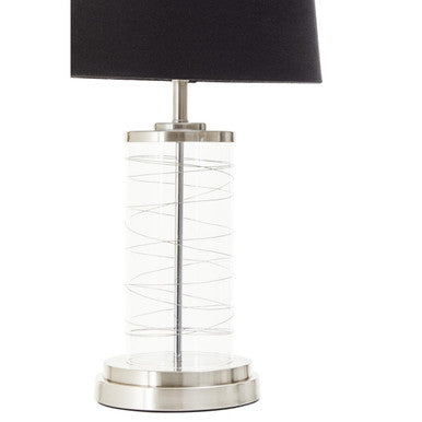 Glass Cylinder Table Lamp | Zola