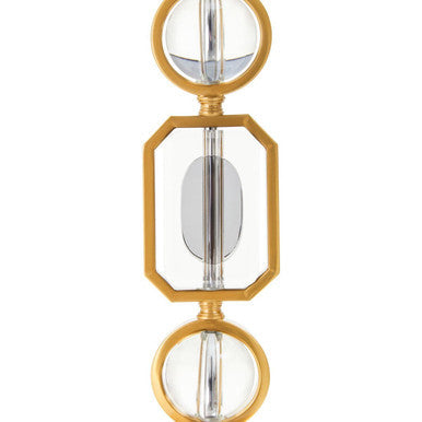 Gold And Crystal Table Lamp | Zana