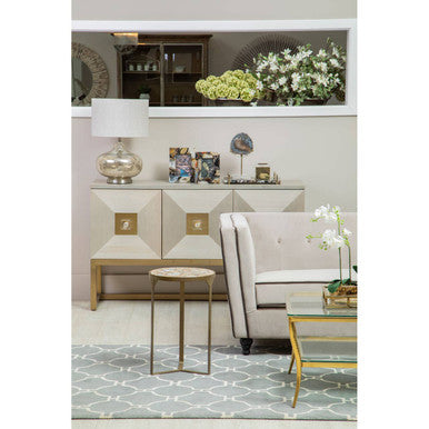 Kensington Grey & White Rug | Bosie
