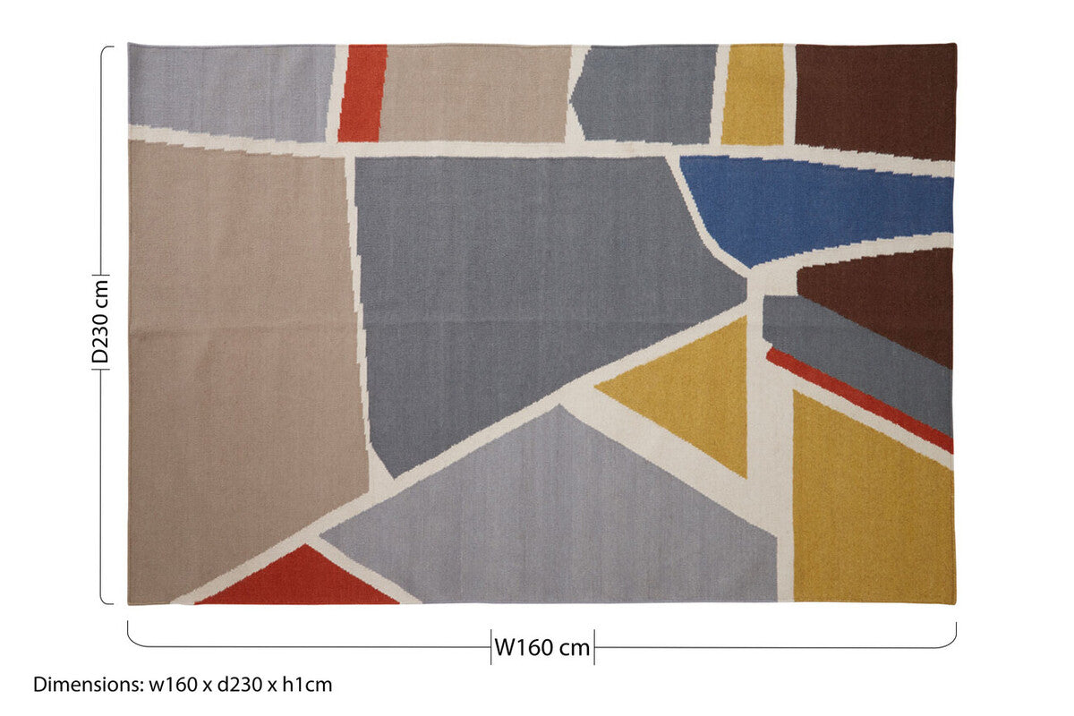 Villon Abstract Art Rug | Bosie