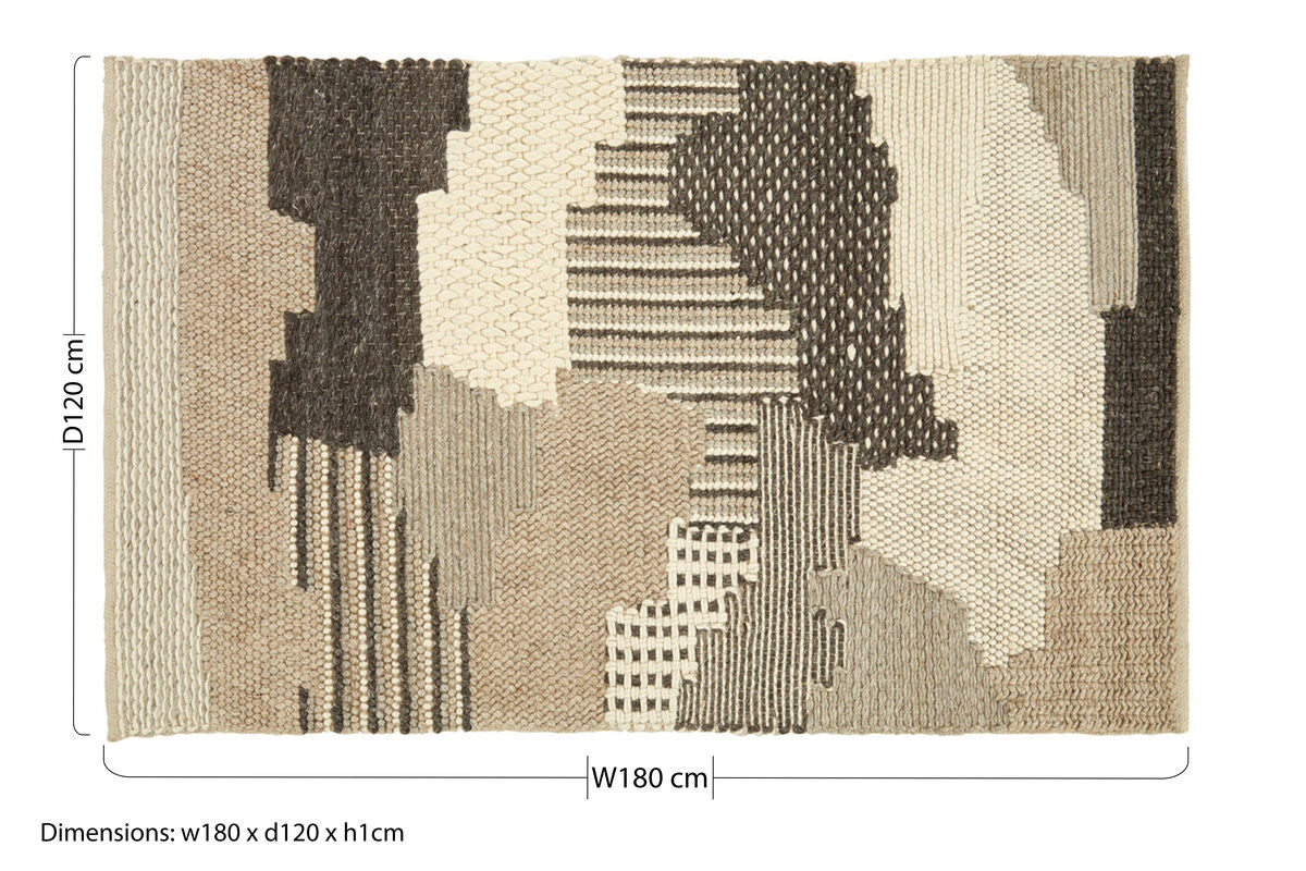 Bosie Small Textured Rug | Jango
