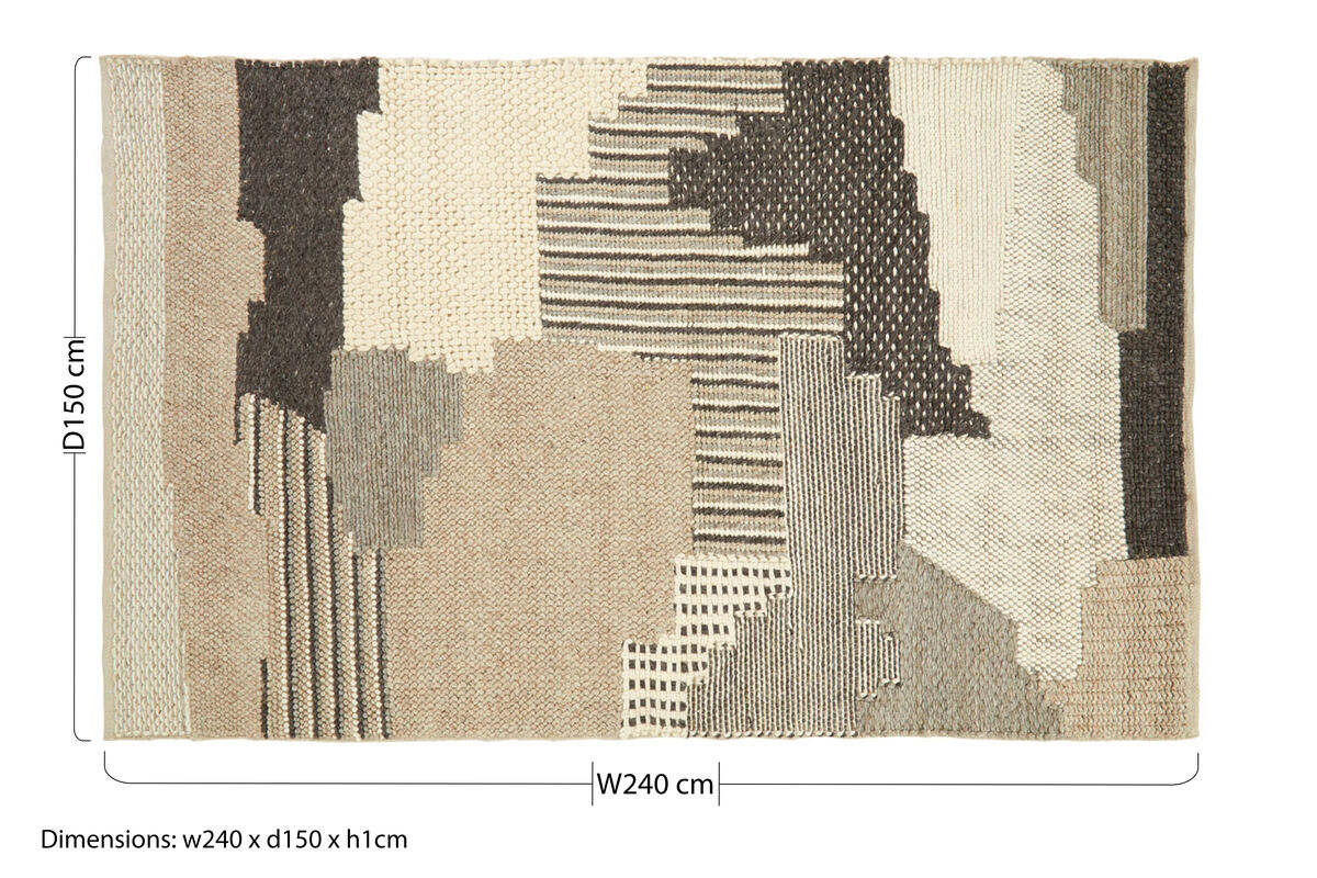 Bosie Large Textured Rug | Jango