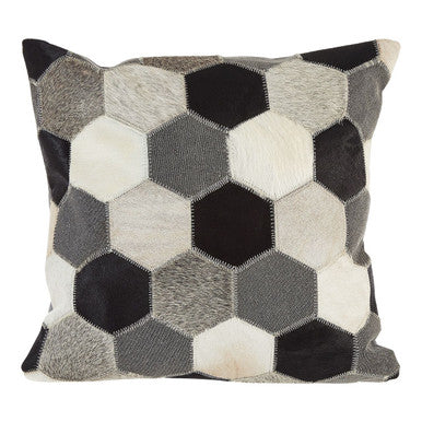 Bosie Black and White and Grey Cushion Cover | Safira