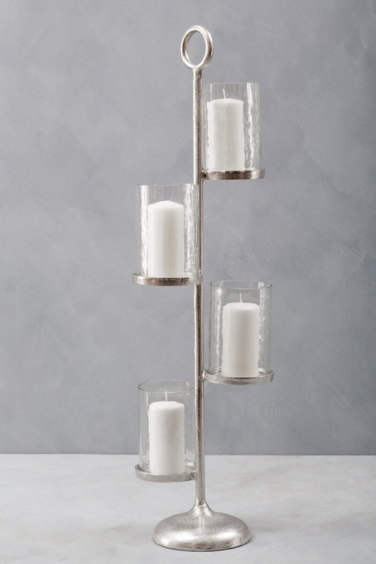 Verve Floor Standing 4-Light Candle Holder