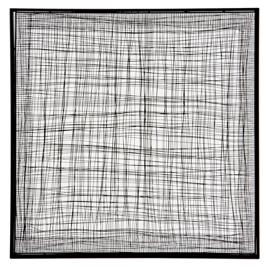 Metal Cross Wires Design Wall Art | Trento