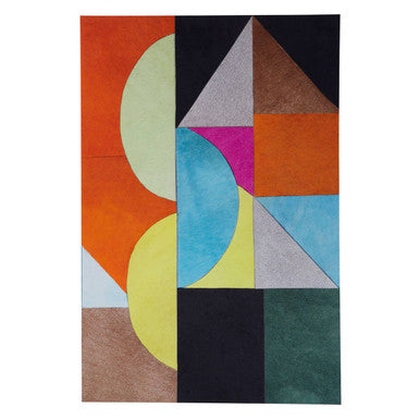 Genuine Leather Abstract Wall Art | Safira