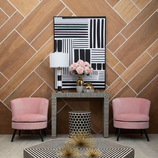 Astratto Retro Grace Stripes Wall Art