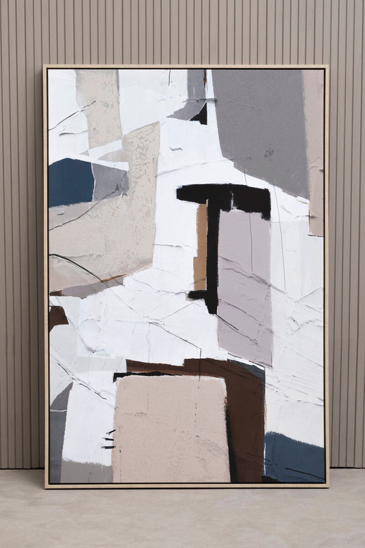 Astratto Multi Coloured Wall Art