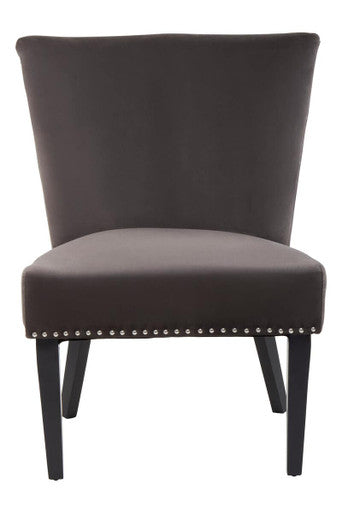 Mink Winged Dining Chair | Kensington Townhouse