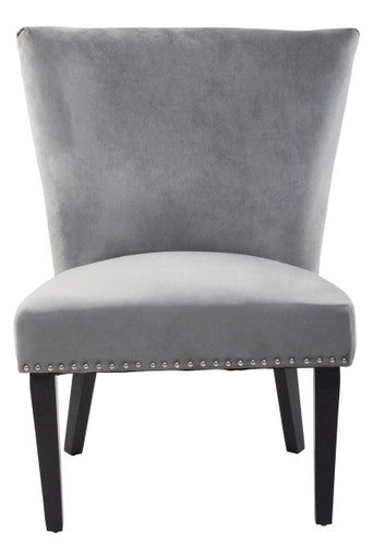 Grey Winged Dining Chair | Kensington Townhouse