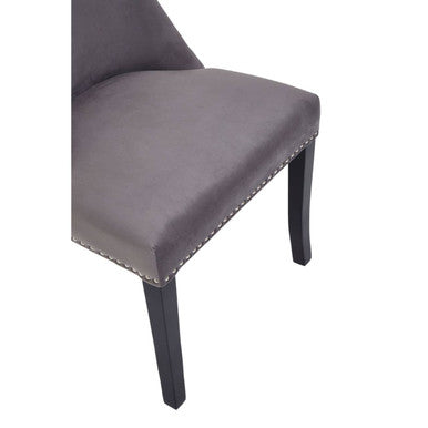 Dark Grey Dining Chair | Kensington Townhouse