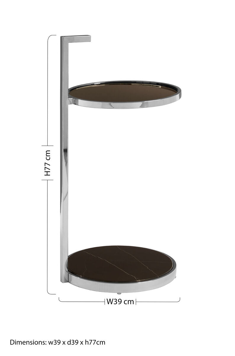 Piermount Two Tier End Table
