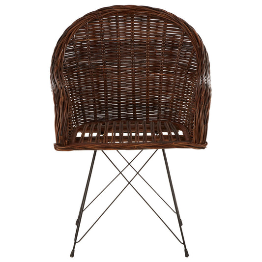 Natural Croco Rattan Chair | Manado