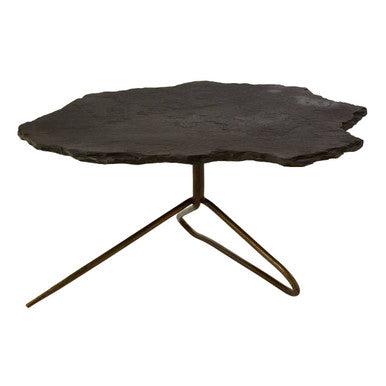 Rany Black Stone Top Coffee Table