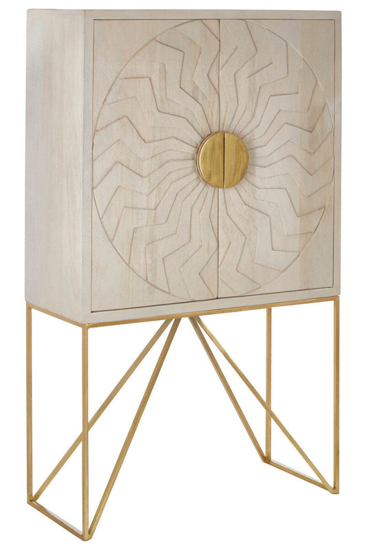 Sadras White Wash Mango Wood Cabinet