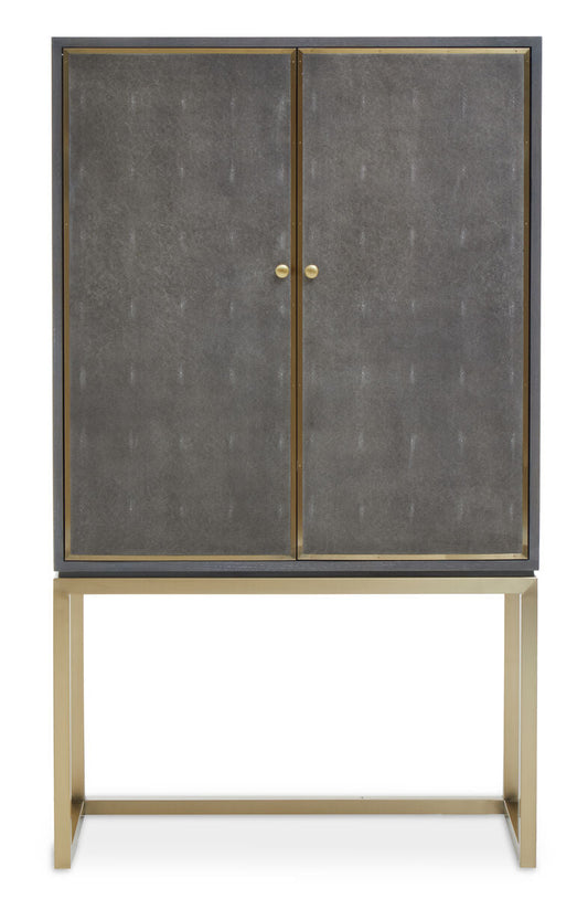 Shagreen Effect Cabinet | Deskey