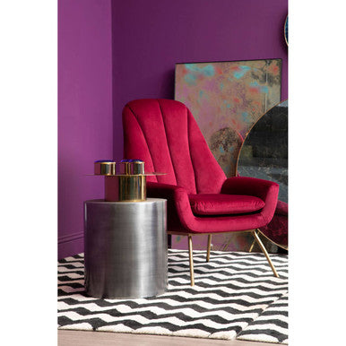 Rabia Accent Table With Straight Base