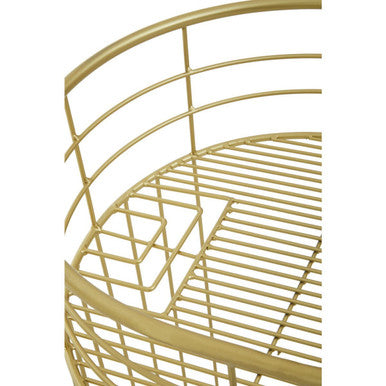 Gold Finish Bar Chair | Rabia