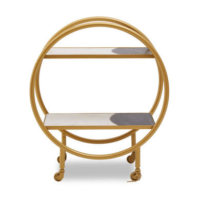 Brass Finished 2 Tier Unit | Vizzini