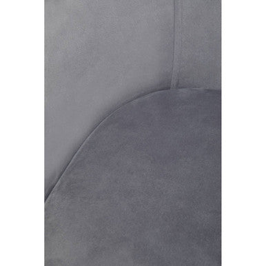Grey Velvet Dining Chair | Darcy