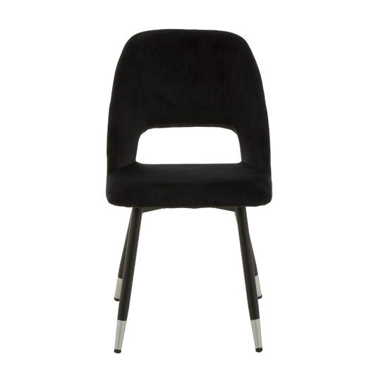 Black Velvet Dining Chair | Warren
