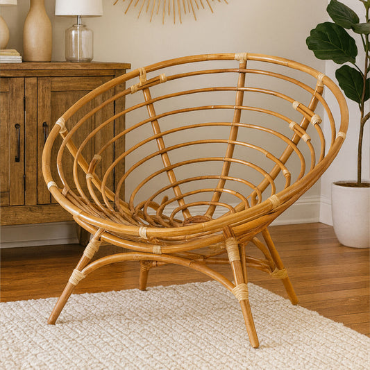 Manado Subaliu Natural Rattan Chair