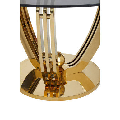 Moda Grey Tempered Glass Dining Table