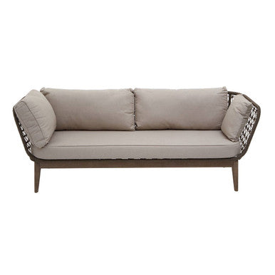 3 Seater Bronze and Charcoal Sofa, Opus