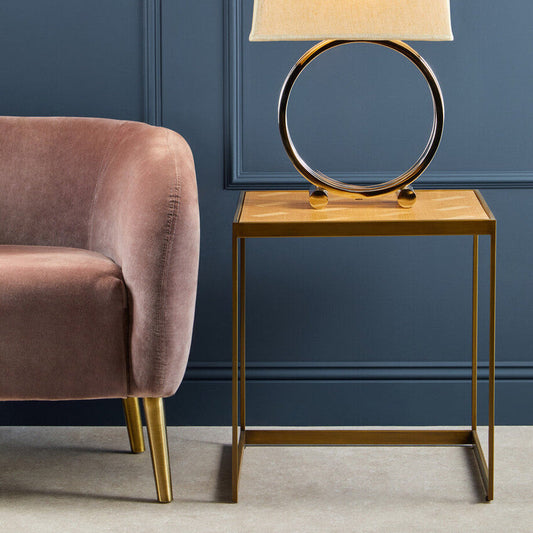 Grenoble Large Brown End Table