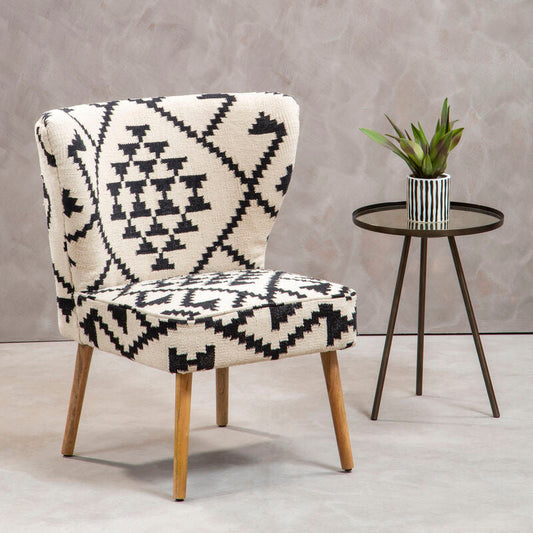 Cefena Berber Style Mango Wood Chair