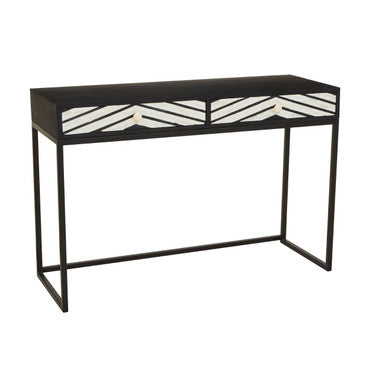 Fusion Two Drawer Console Table