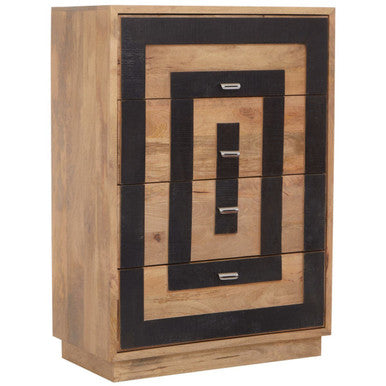 Salem Mango Wood Chest of 4 Drawers