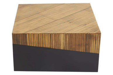 Square Coffee Table with Black Finish | Gabor