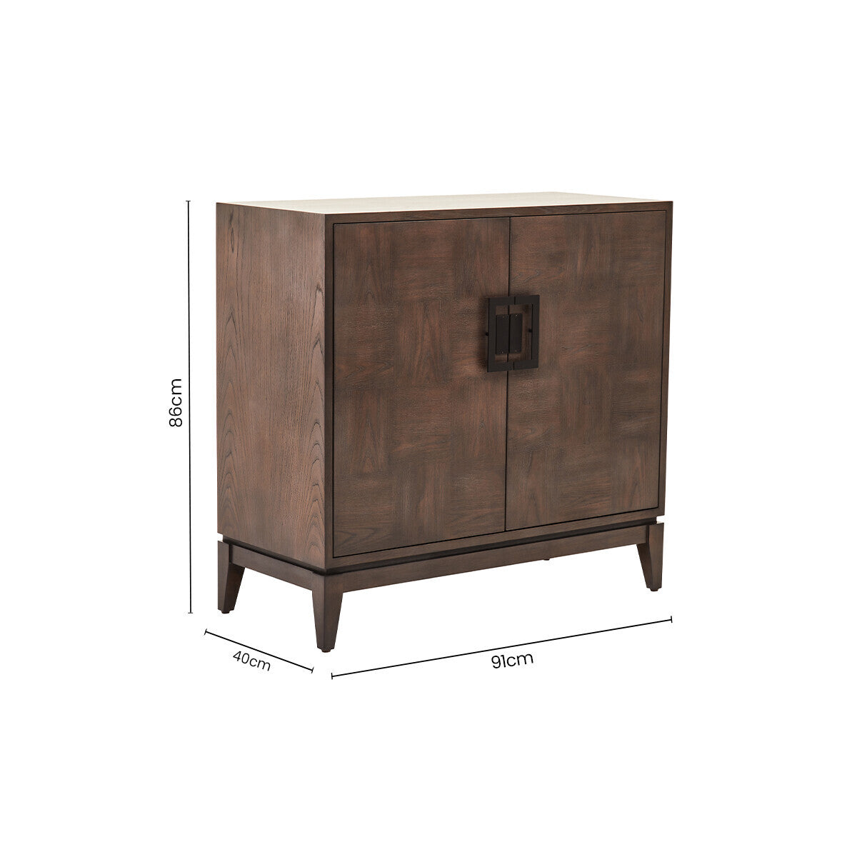 Antique Grey Two Door Sideboard | Dimaro