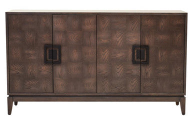 Antique Grey Four Door Sideboard | Dimaro